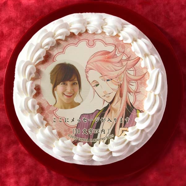 写真メッセージ入り】宗三左文字(内番柄プリケーキ)[刀剣乱舞ONLINE
