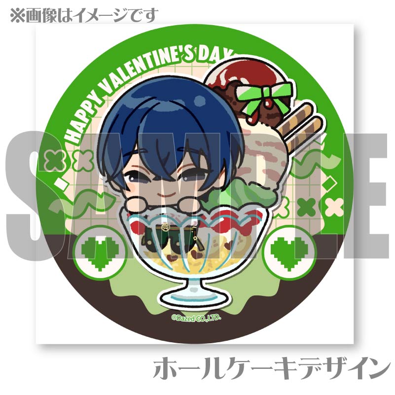 CR バレンタイン　缶バッジ　YY まとめ売り Crazy Raccoon CR バレンタイン 缶バッジ うるか - メルカリ