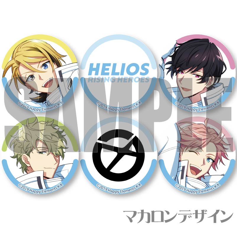 プリマカロン6個セット（ジュニア＆フェイス＆キース＆ディノ）【特典缶バッジ付き】[エリオスライジングヒーローズ] | アニメ・マンガ・ゲーム,エリオスライジングヒーローズ,定番柄,2024商品  | PRIROLL