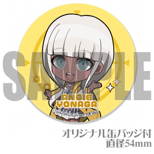 ニューダンガンロンパV3 楽天コレ デカ缶スタンド 夜長アンジー 缶バッジ ニューダンガンロンパV3 楽天コレ デカ缶スタンド 夜長アンジー