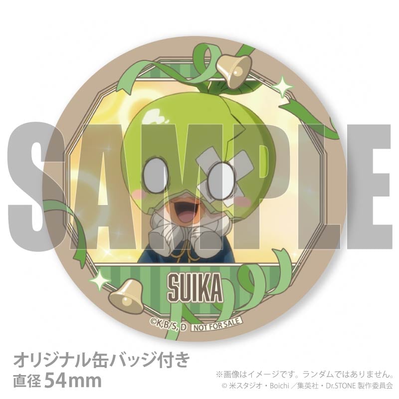 dr.stone 怪盗団 缶バッジ 25個 スイカ Xmasプリケーキ2025（スイカ）【特典缶バッジ付き】[Dr.STONE