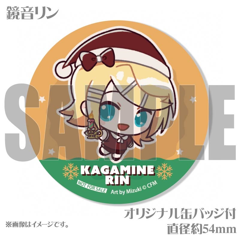 プリロール缶バッジ Xmasプリケーキ2024（集合（立ち絵））【特典缶バッジ付き