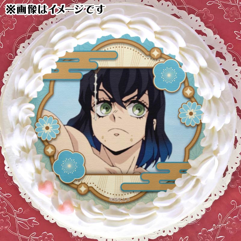 鬼滅の刃　伊之助　缶バッジ　タワレコ　プリロール プリケーキ2025（嘴平伊之助(第2弾)）【特典缶バッジ付き】[鬼滅