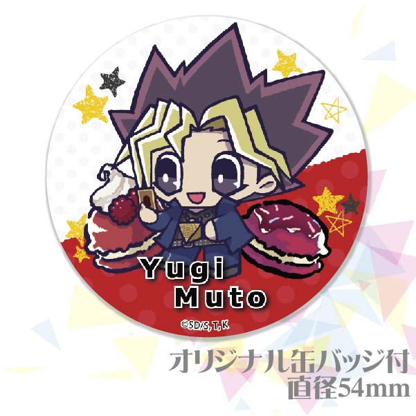 写真メッセージ入り】プリケーキ（武藤遊戯）【特典缶バッジ付き】[遊