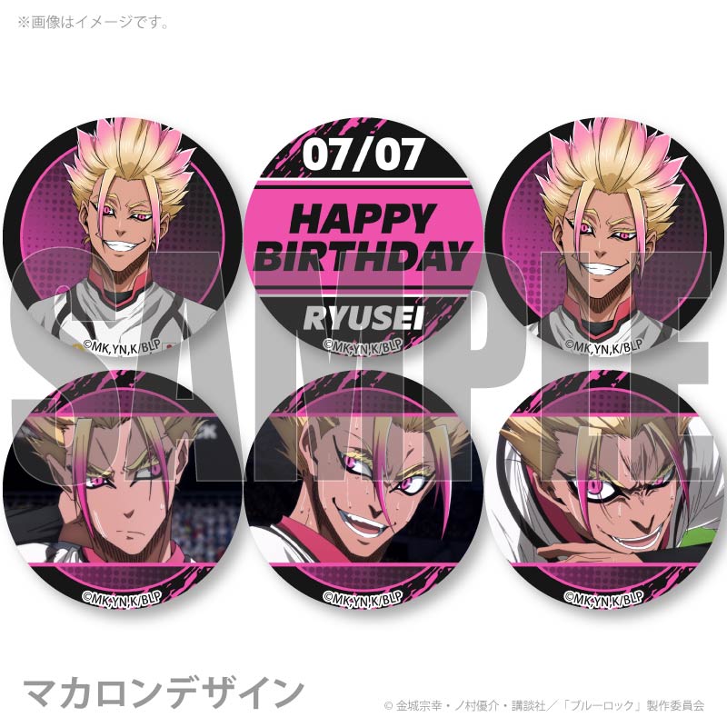 バースデープリマカロン6個セット2026（士道龍聖）【特典缶バッジ付き