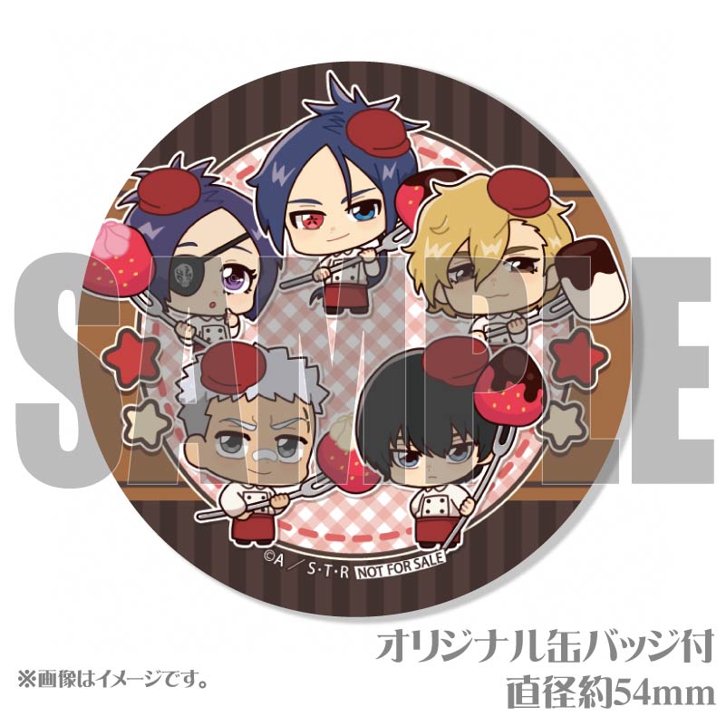 REBORNJF2018特典缶バッジ六道骸クローム髑髏