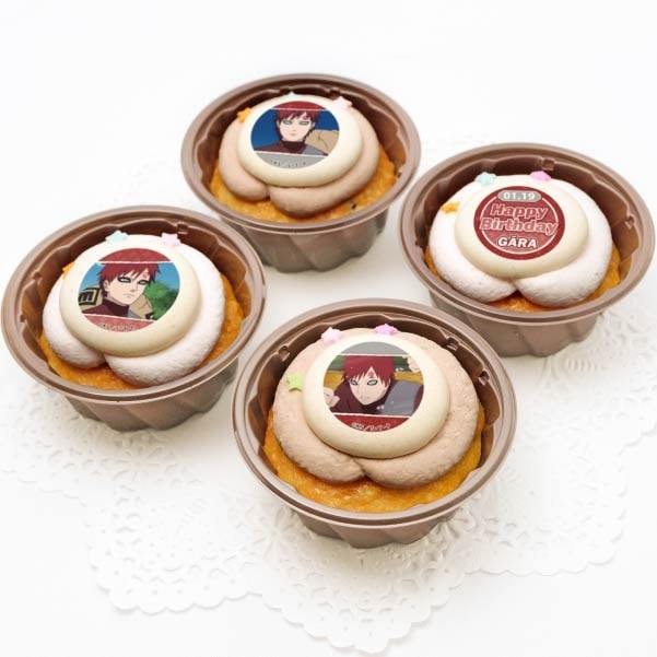 バースデープリカップケーキ2024（我愛羅）【特典缶バッジ付き