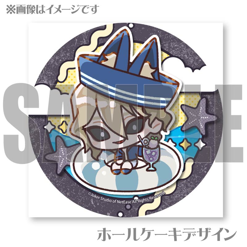 第五人格　コミケ　タワレコカフェ　ホワイトデー　夜の番人　缶バッジ ホワイトデープリケーキ2025（夜の番人）【特典缶バッジ付き