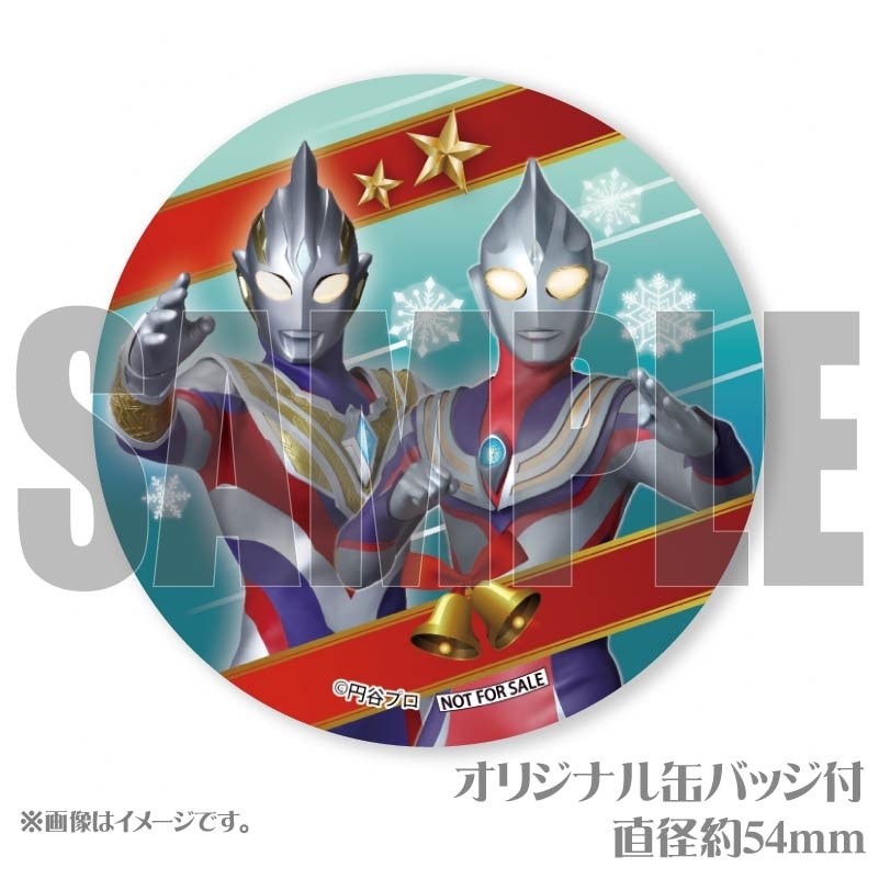 ウルトラマンXキラキラ缶バッジ円谷プロ