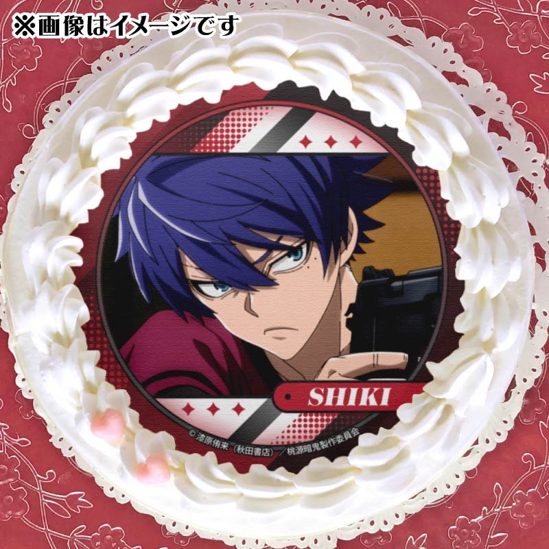 桃源暗鬼　桃寺神門　缶バッジ　クリスマス　プリロール特典 プリケーキ（屏風ヶ浦 帆稀）【特典缶バッジ付き】[TVアニメ