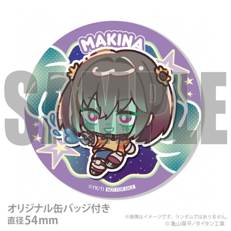 マクフェス シェリル マキナ 缶バッジ プリケーキ2026（マキナ(描きおこし)(第2弾)）【特典缶バッジ付き
