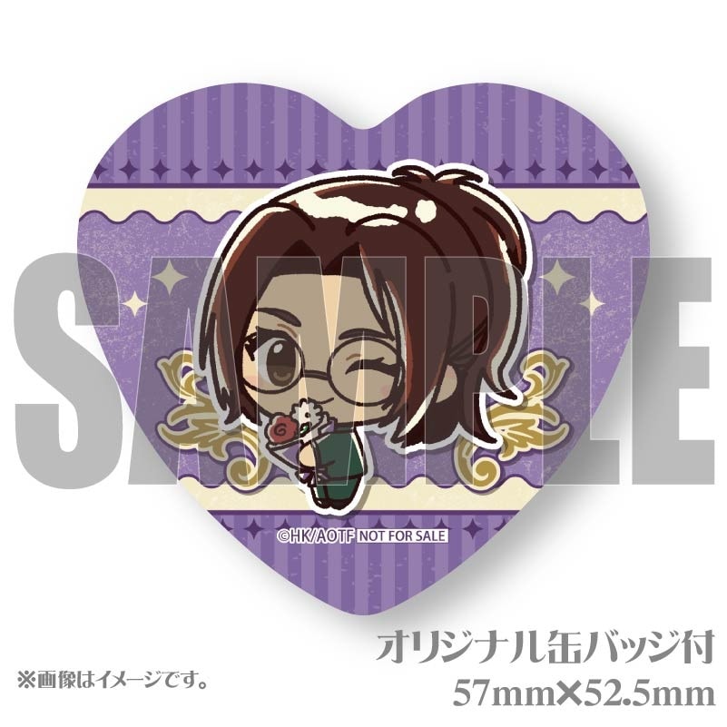 進撃の巨人スターフライヤー ハンジ•ゾエ缶バッジ30個 【グッズ-バッチ