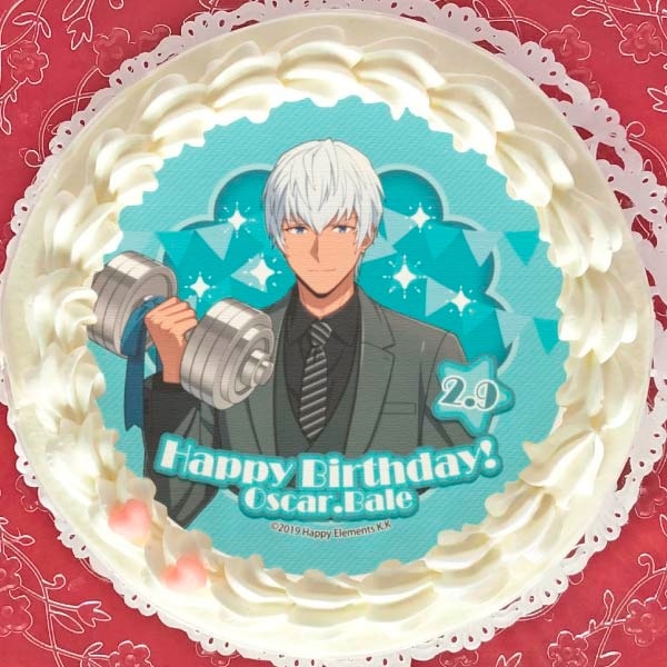 バースデープリケーキ2024（オスカー・ベイル）【特典缶バッジ付き