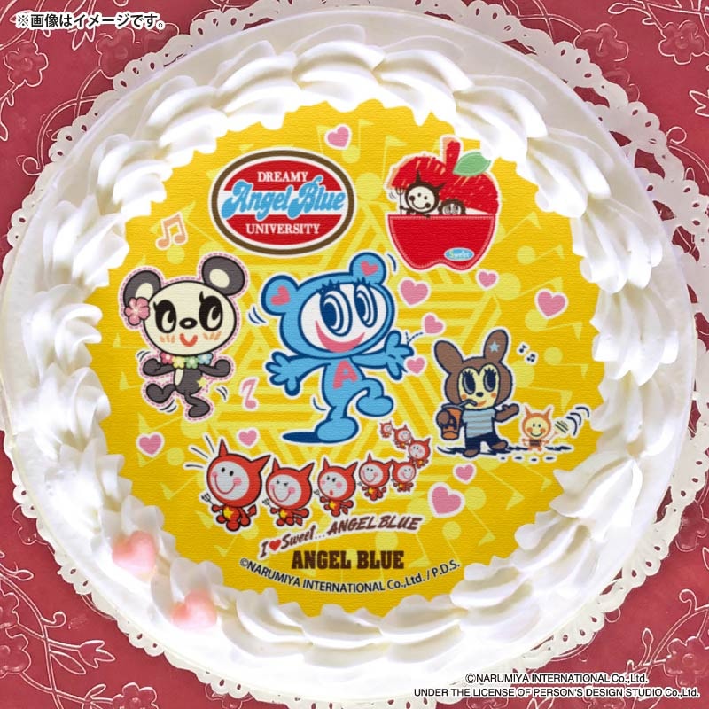 プリケーキ（B柄(第2弾)）【特典缶バッジ付き】[エンジェルブルー