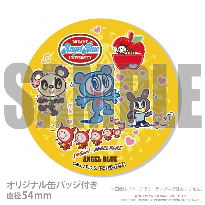プリケーキ（B柄(第2弾)）【特典缶バッジ付き】[エンジェルブルー