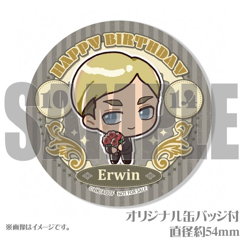 バースデープリケーキ2025（エルヴィン・スミス）【特典缶バッジ付き