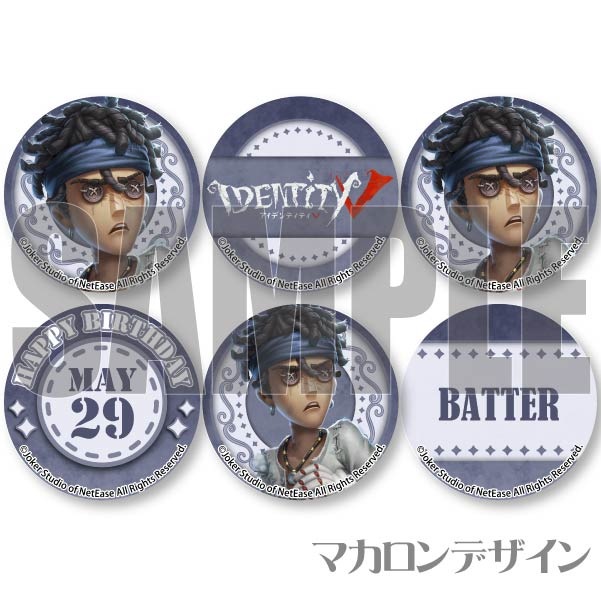 第五人格 プリロール 特典 缶バッジ アクリルスタンド バッツマン 第五