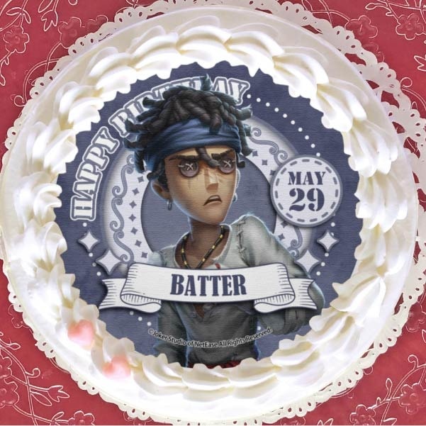 バースデープリケーキ2024（バッツマン）【特典缶バッジ付き