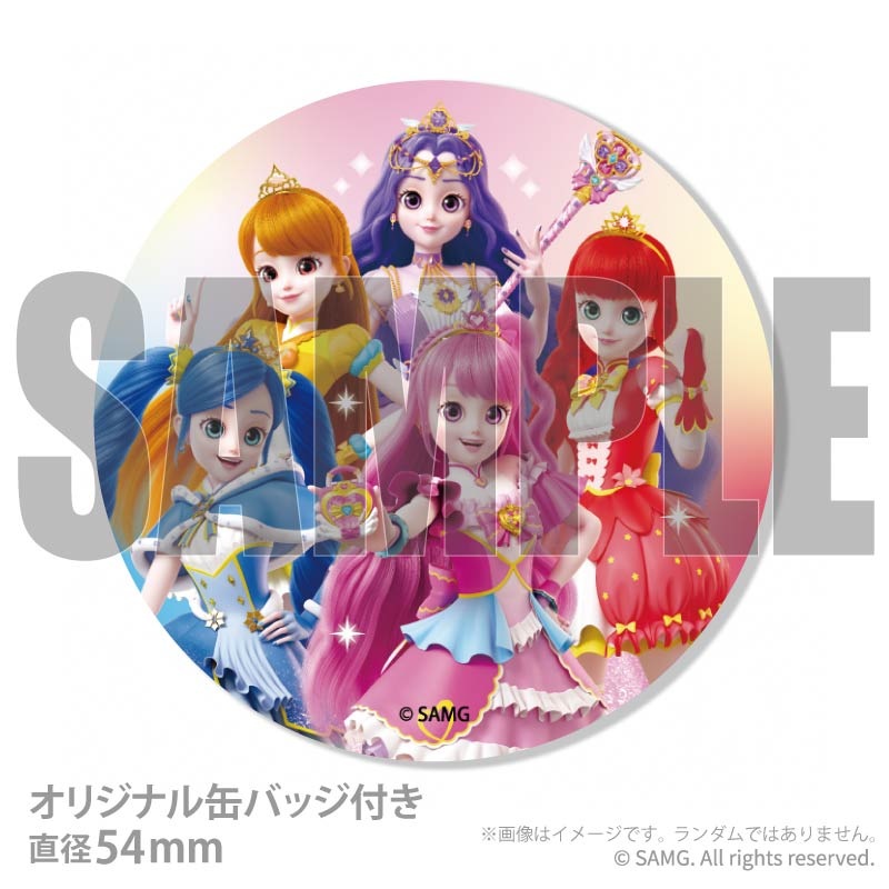 プリマカロン6個セット（プリンセス集合）【特典缶バッジ付き