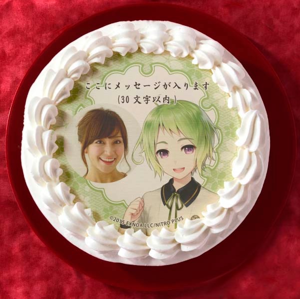 写真メッセージ入り】毛利藤四郎(内番柄プリケーキ)[刀剣乱舞ONLINE