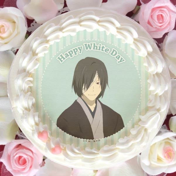 的場静司　プリロール　夏目友人帳　缶バッジ　希少　限定品 ホワイトデープリケーキ2024（的場静司）【特典缶バッジ付き】[夏目