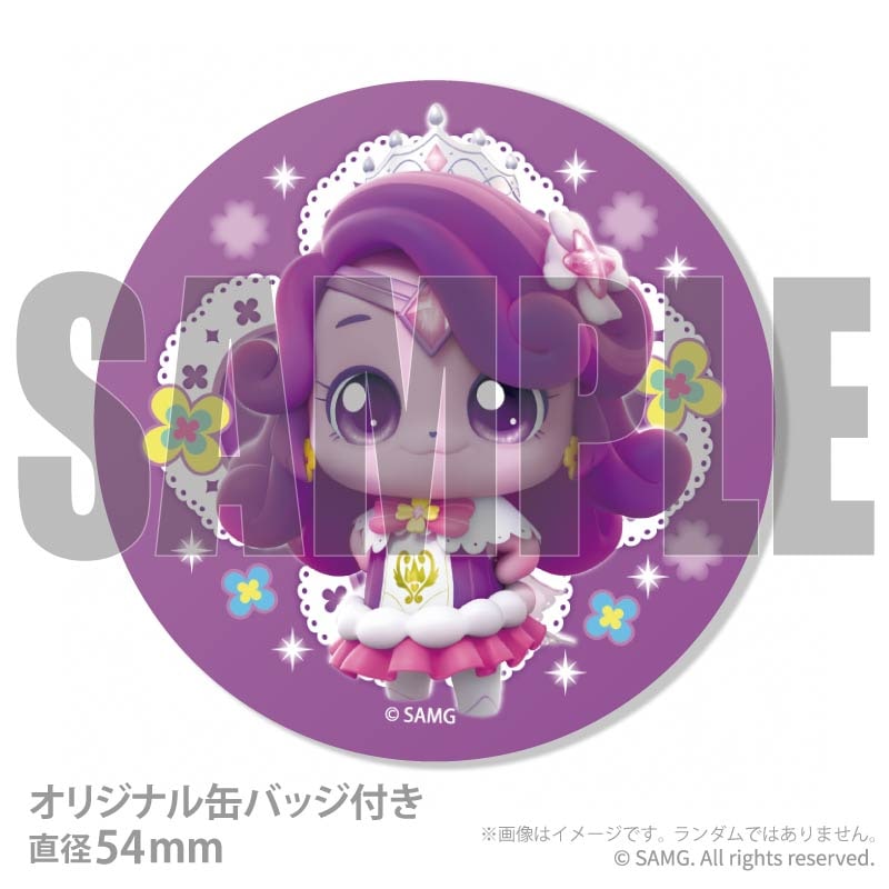 メッセージ入り】プリケーキ（ラッキーピン）【特典缶バッジ付き