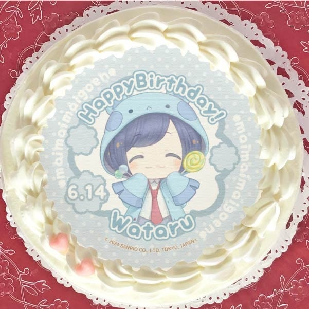 バースデープリケーキ2024（ワタル）【特典缶バッジ付き】[まいまい