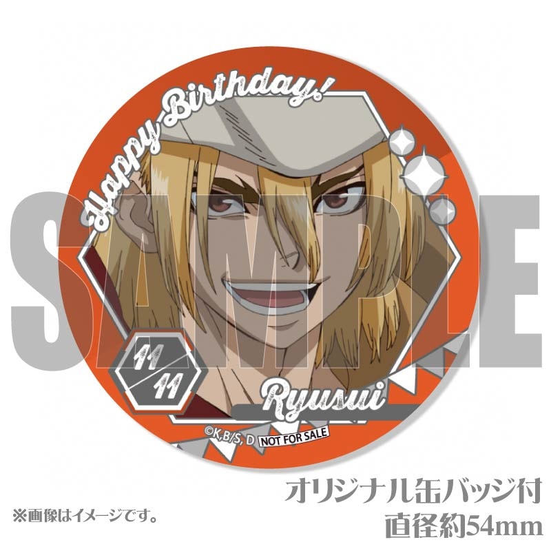 Dr.STONE 七海龍水 バースデイ 缶バッジ＆ジオラマフィギュア Dr.STONE 七海龍水 バースデイ 缶バッジ＆ジオラマフィギュア Dr