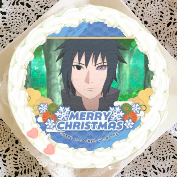 Xmasプリケーキ2023（うちはサスケ）【特典缶バッジ付き】[NARUTO