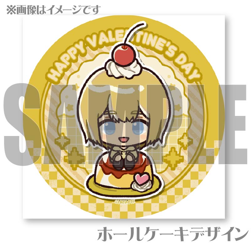 進撃の巨人】ホロ缶バッジ アルミン・アルレルト – コレクション