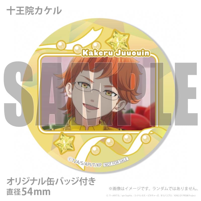 十王院カケル アニカフェ 缶バッジ プリマカロン6個セット2026（太刀花ユキノジョウ&十王院カケル&鷹梁