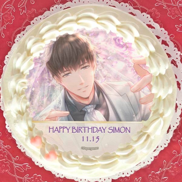 恋とプロデューサー 缶バッジ 誕生日 シモン バースデープリケーキ2020
