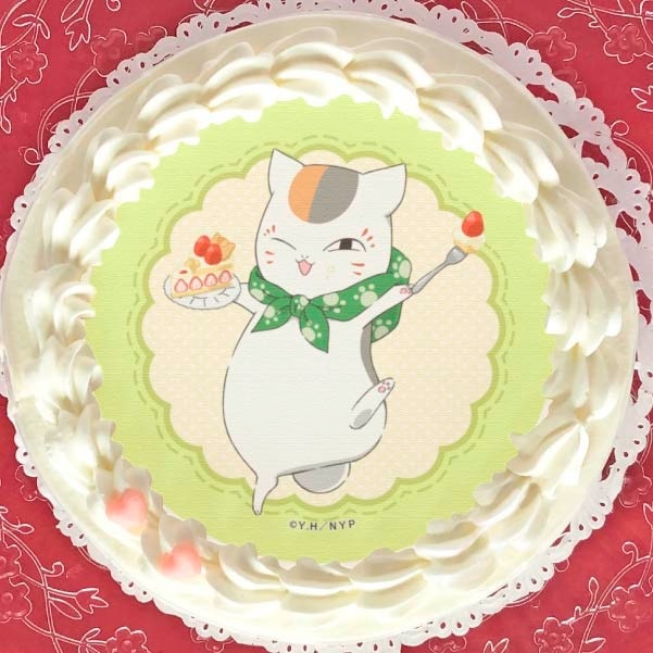 プリケーキ（ニャンコ先生(描きおろし)）【特典缶バッジ付き】[夏目