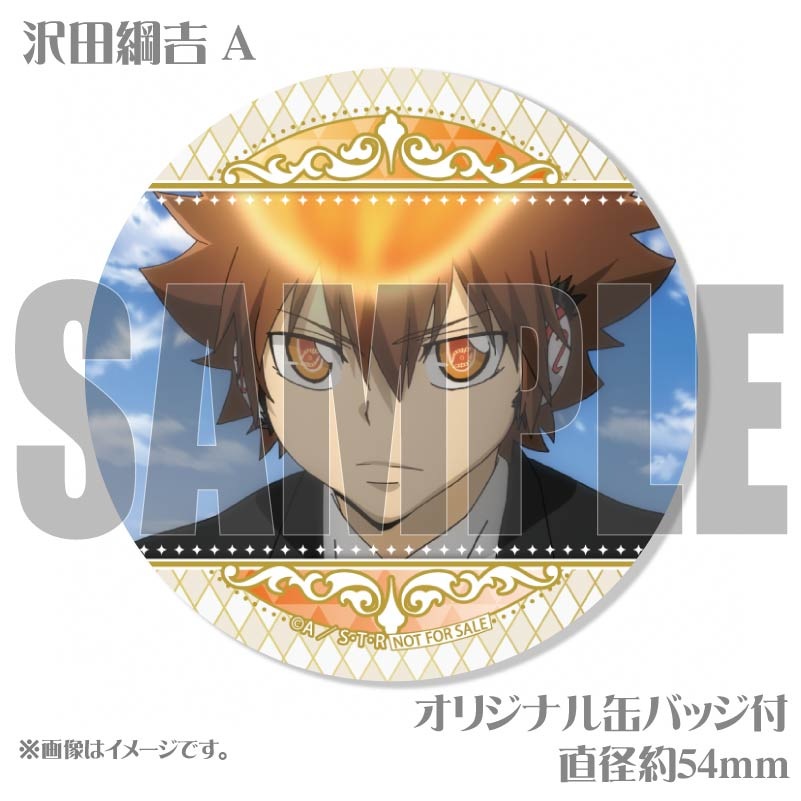 家庭教師ヒットマンreborn 沢田綱吉 プリロール限定 缶バッジ 11個セット 家庭教師ヒットマンREBORN! プリロール 限定 缶バッジ 沢田綱吉