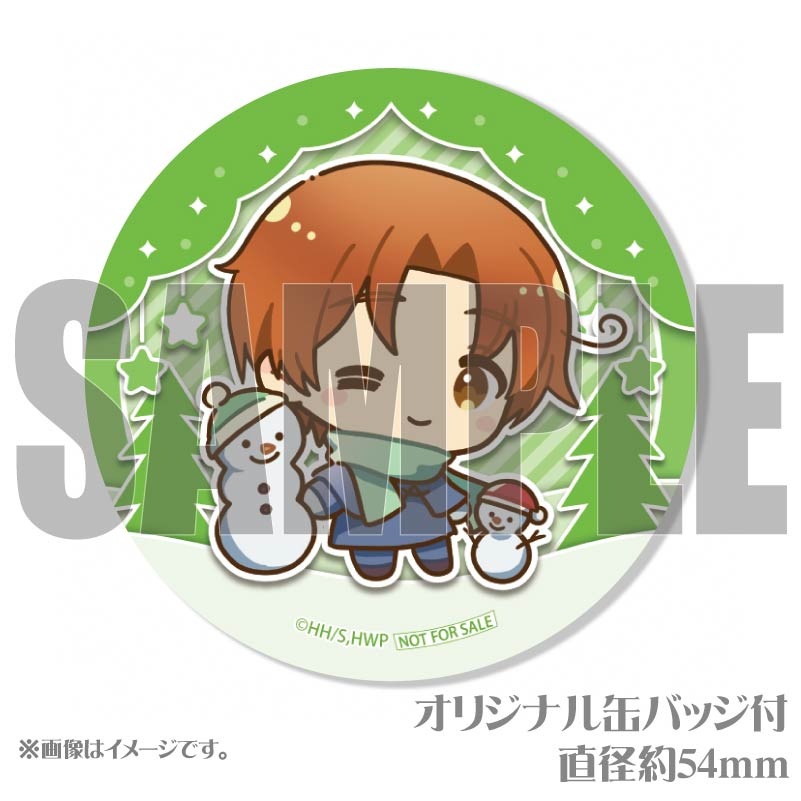 ヘタリア 島国セット プリロール 特典 Xmasプリケーキ2024（イタリア）【特典缶バッジ付き】[ヘタリアWorld