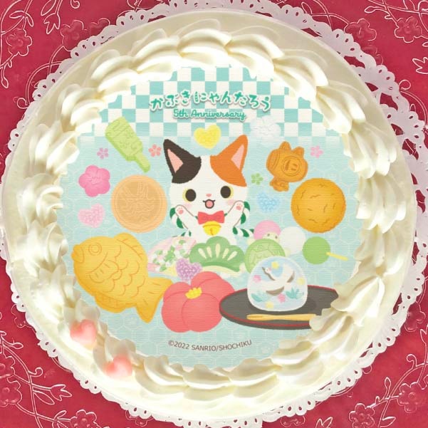 かぶきにゃんたろう5周年記念プリケーキ A柄 特典缶バッジ付き かぶきにゃんたろう ファンシーキャラクター かぶきにゃんたろう 5周年記念 Priroll かぶきにゃんたろう5周年記念プリケーキ A柄 特典缶バッジ付き かぶきにゃんたろう ファンシーキャラクター かぶきにゃんたろう 5周年記念 Priroll