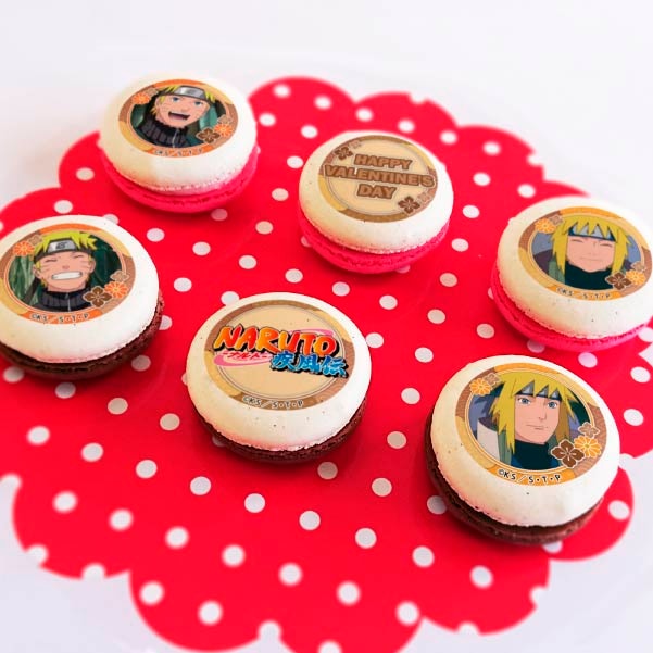 バレンタインプリマカロン6個セット2024（ナルト＆ミナト）【特典缶