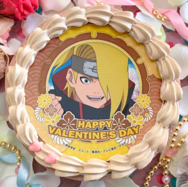 NARUTO プリロール 缶バッジ デイダラ バレンタインプリケーキ2024(デイダラ)【特典缶バッジ付き
