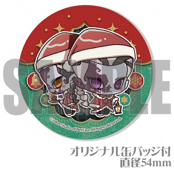 Xmasプリケーキ2023（白黒無常（描きおこし））【特典缶バッジ付き