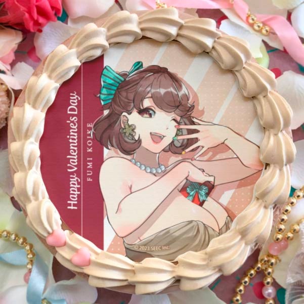 バレンタインプリケーキ2024（小池ふみ）【特典缶バッジ付き