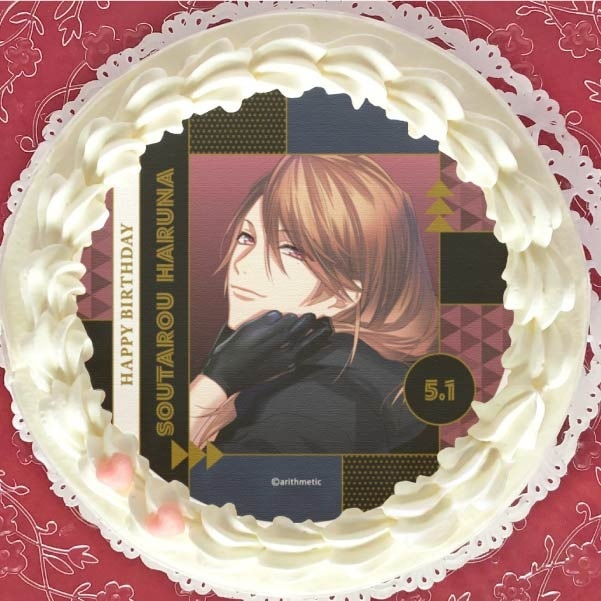 DYNAMIC CHORD 榛名宗太郎 ラブキス柄 缶バッジ64点 バースデープリケーキ2024（榛名 宗太郎）【特典缶バッジ付き