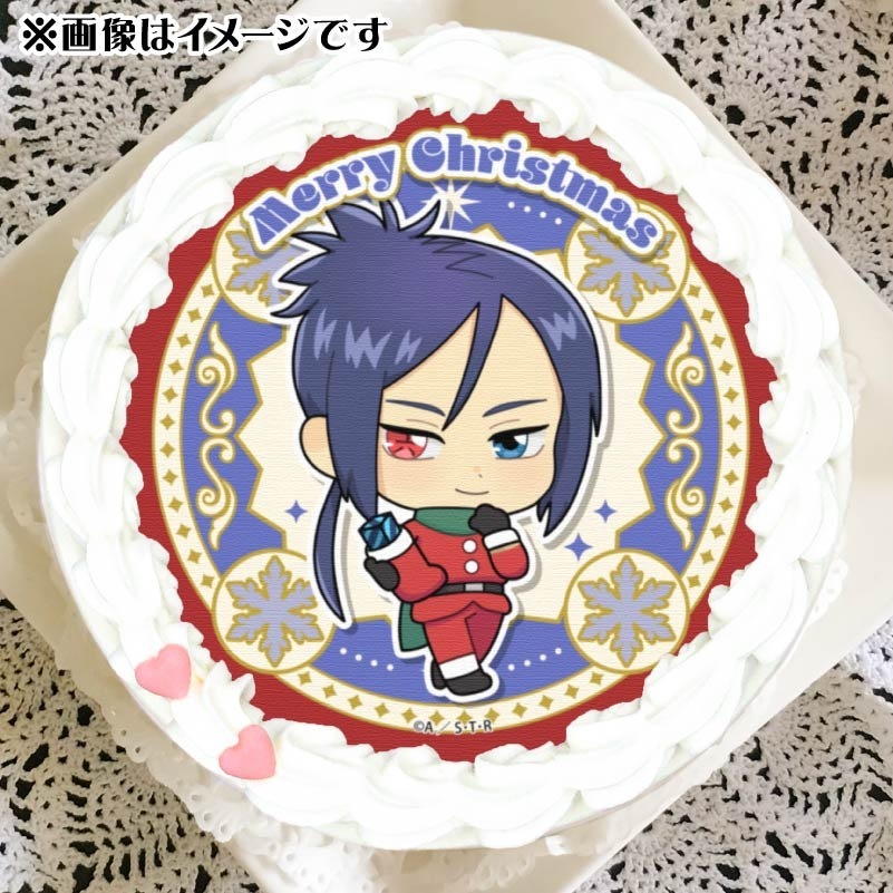 Xmasプリケーキ2024（六道骸（描きおこし））【特典缶バッジ付き