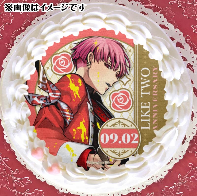 千銃士 ライク・ツー ライク❤︎ツー 缶バッジ・アクスタ・アクキー セット 千銃士:Rhodoknight] アニバーサリープリスイーツ2025（ライク