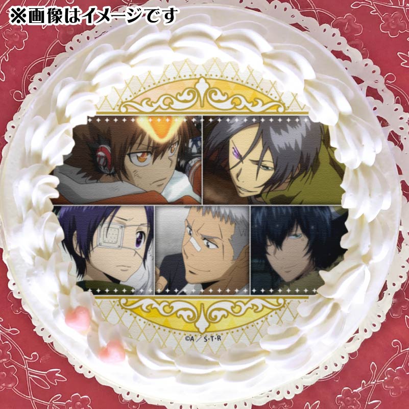 プリケーキ（沢田綱吉＆六道骸＆クローム髑髏＆笹川了平＆ランボ