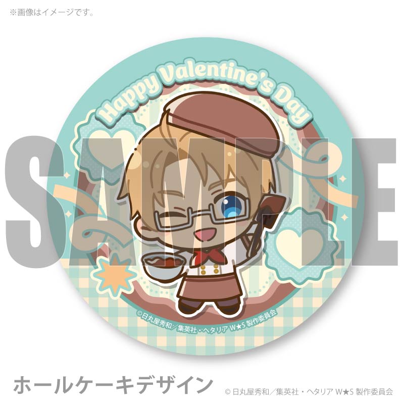 バレンタインプリケーキ2026（アメリカ）【特典缶バッジ付き
