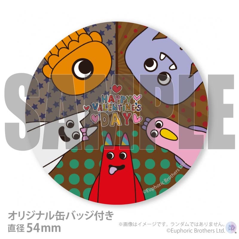 バレンタインプリケーキ2026（バンバン＆バンバリーナ＆オピラバード