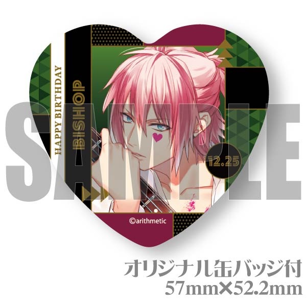 バースデープリケーキ2024（Bishop）【特典缶バッジ付き】[DYNAMIC
