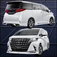 アルファード40系専用 モデリスタ エアロ3点セット REGAL DIGNITY