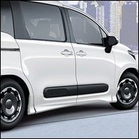 シエンタ専用 モデリスタ サイドスカート BRIGHT TECH ELEGANCE