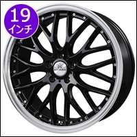 19インチ ホイールセット 50プリウス前期ロクサーニマルチフォルケッタ プリウス50系専用ロクサーニ マルチフォルケッタII 19インチ